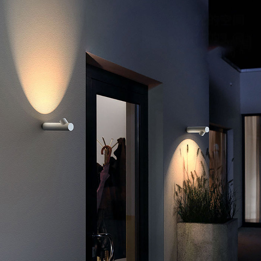 Applique murale design LED cylindrique en métal Zion - vue 5 sur 9