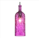 Suspension LED en verre moderne