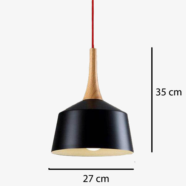 Suspension en bois et aluminium Coffee - vue 4 sur 9