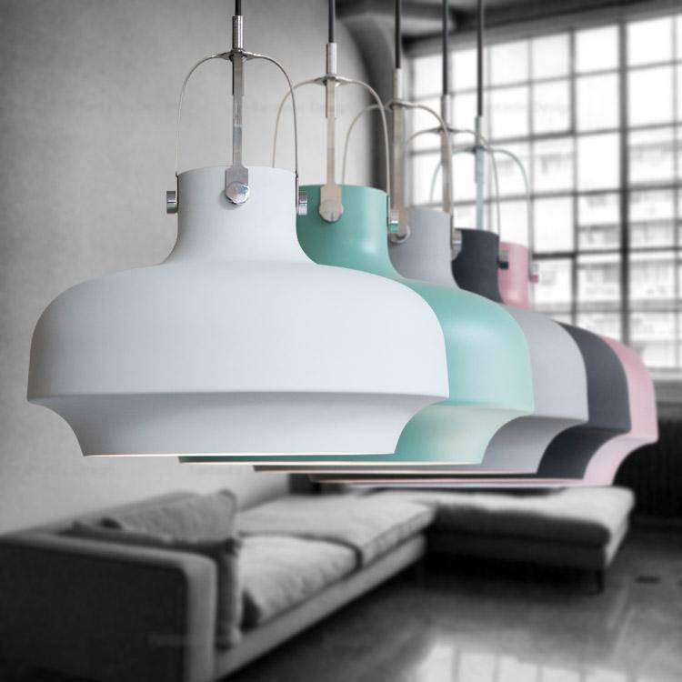 Suspension design arrondie colorée Candy - vue 5 sur 5