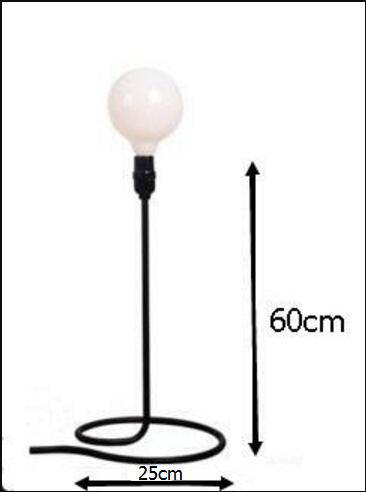 Lampadaire minimaliste sur pied