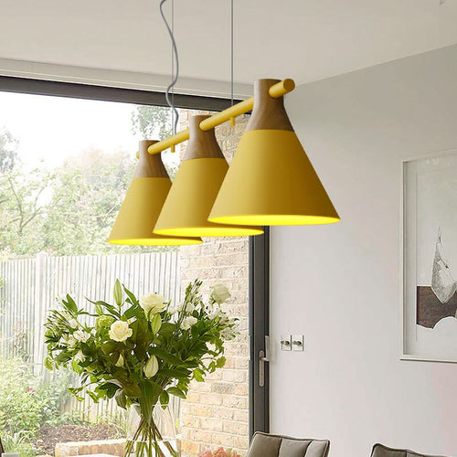 Suspension à LED moderne en forme de cône Gallina - vue 5 sur 4