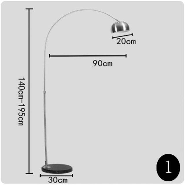 Lampadaire design LED Decoratif Marbre - vue 4 sur 4