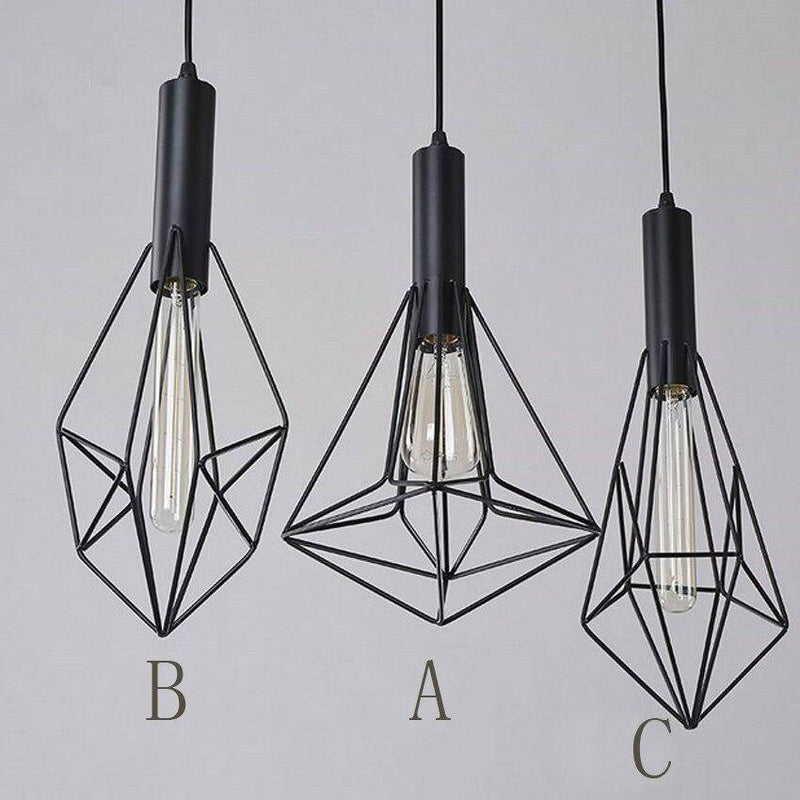 Suspension cage pyramidale Diamond