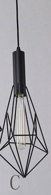 Suspension cage pyramidale Diamond - vue 6 sur 7