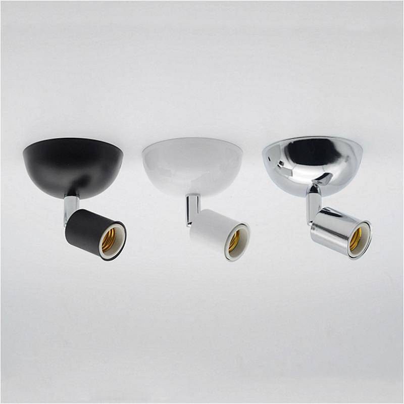 Spot LED directionnel à fixer au plafond ou au mur (noir, blanc ou chromé) - vue 2 sur 5