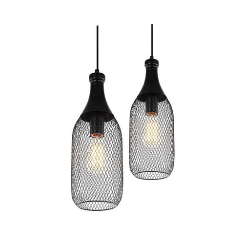 Suspension cage en forme de bouteille Hall