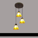 Suspension design en verre de couleurs Mediterranean
