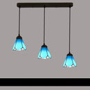 Suspension design en verre de couleurs Mediterranean
