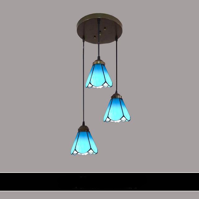 Suspension design en verre de couleurs Mediterranean - vue 4 sur 18
