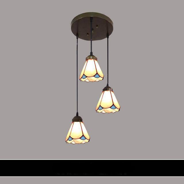 Suspension design en verre de couleurs Mediterranean - vue 5 sur 18