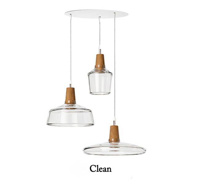 Suspension à LED en verre de différentes formes - vue 11 sur 11