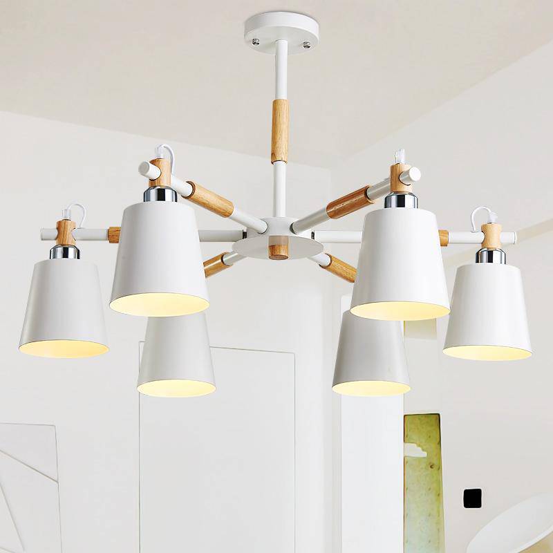 Lustre en métal Nordic Simple - vue 3 sur 2