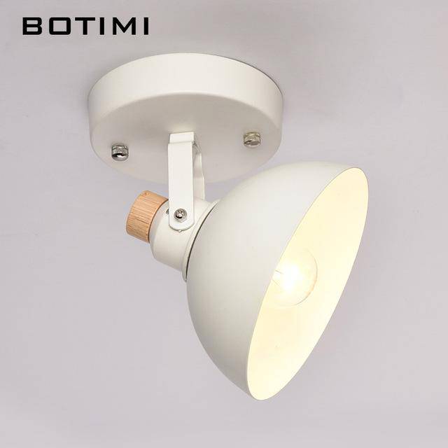 Plafonnier LED en bois Bulbs (noir ou blanc)