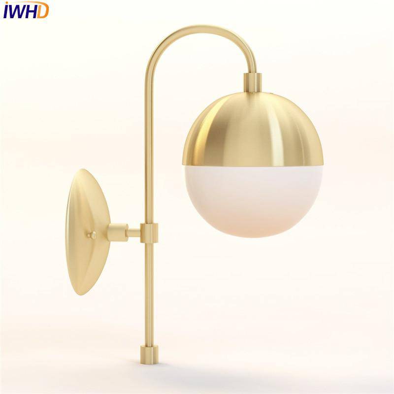 Applique moderne design LED doré Copper - vue 5 sur 6