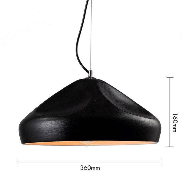 Suspension design triangle déformé en aluminium Art - vue 12 sur 14