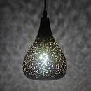 Suspension LED noir Etching