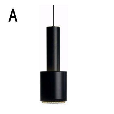 Suspension design LED aux formes cylindriques métal
