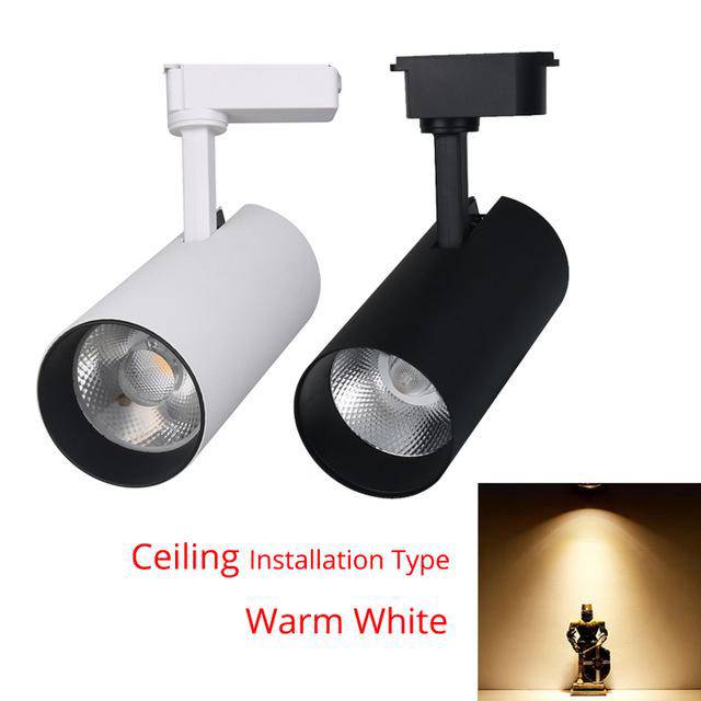 Spot LED à fixer (noir ou blanc) - vue 9 sur 13