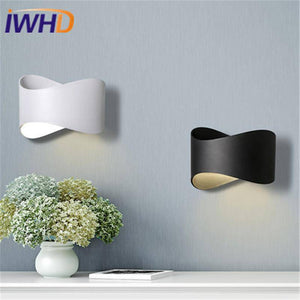 Applique murale LED au design arrondi fashion