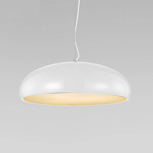 Suspension design moderne LED en aluminium bouel ovale