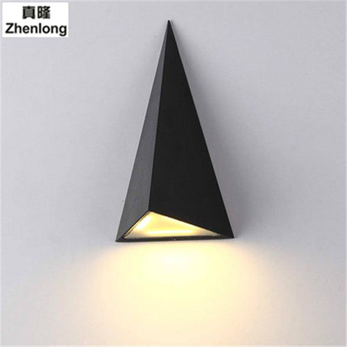 Applique murale design triangulaire à LED waterproof