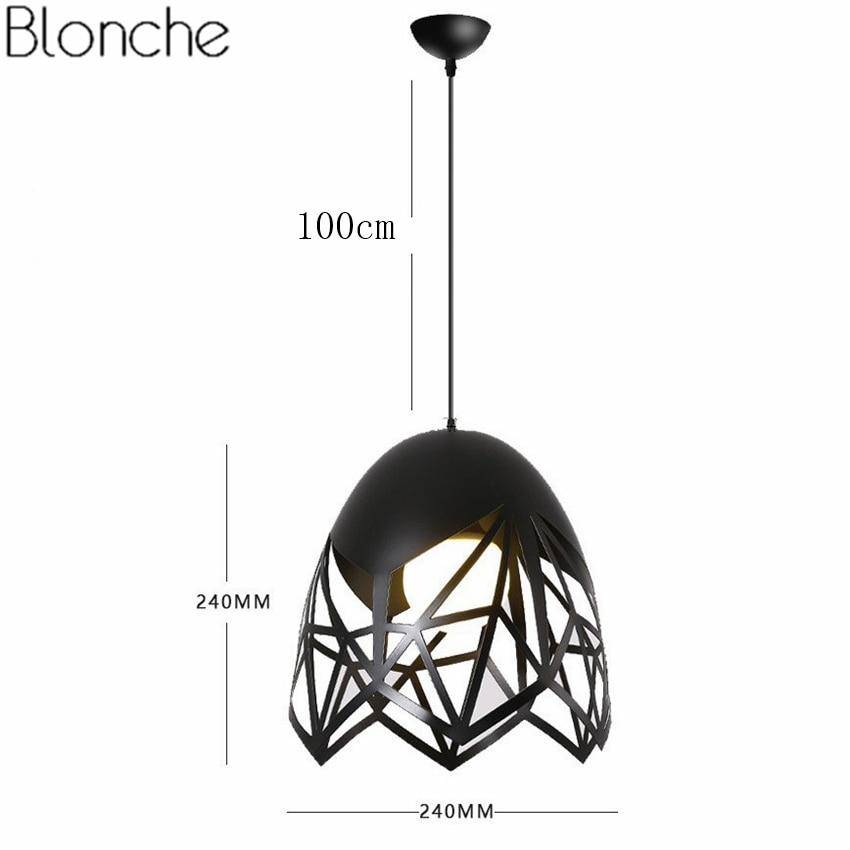 Suspension LED oeuf ouvert Hollow - vue 5 sur 6
