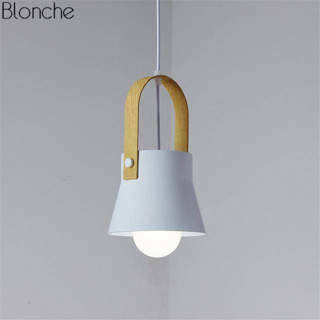 Suspension design en métal à LED Macaron - vue 11 sur 19