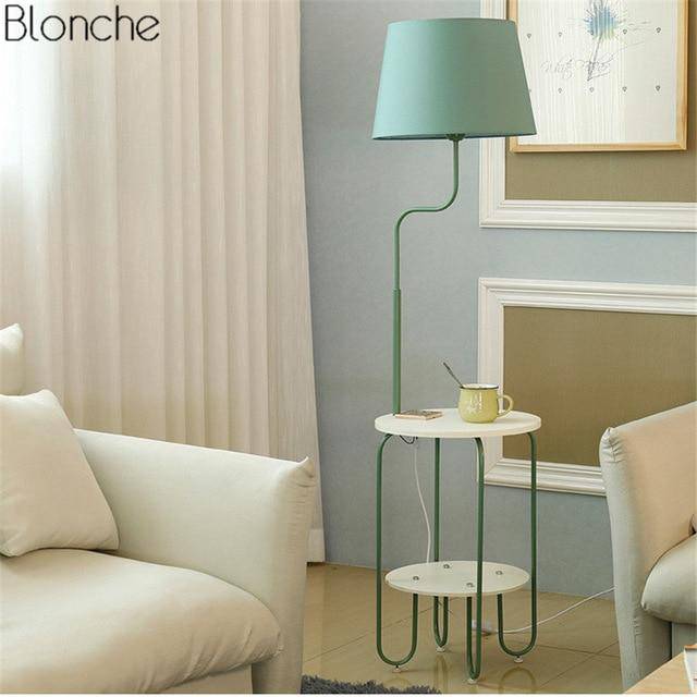 Lampadaire LED avec table Standing - vue 9 sur 10