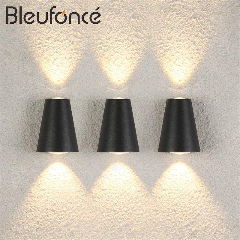 Applique extérieur en aluminium triangulaire Sconce - vue 3 sur 7