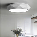 Plafonnier design LED géométrique diamant