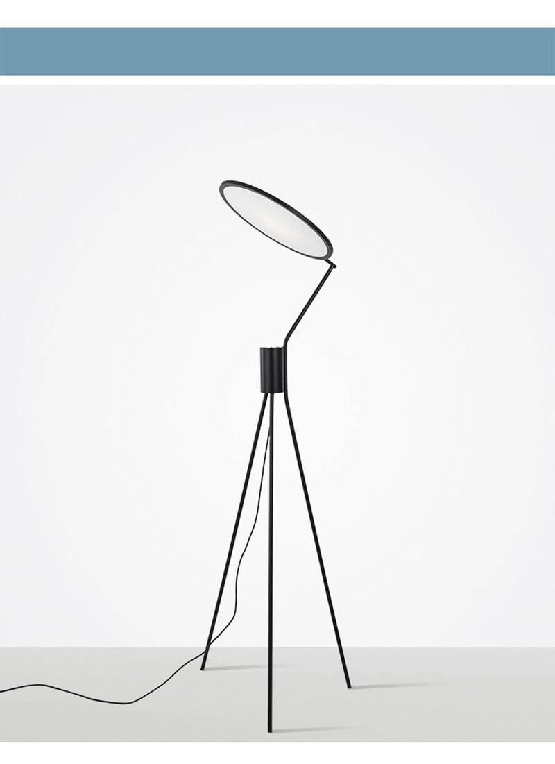 Lampadaire design moderne avec lampe ronde Pendentif - vue 6 sur 5