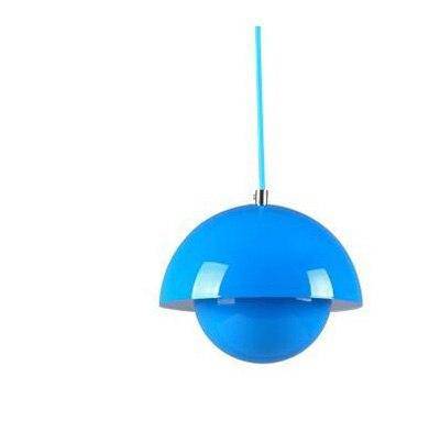 Suspension design à LED fleur de couleur Clizia - vue 4 sur 11
