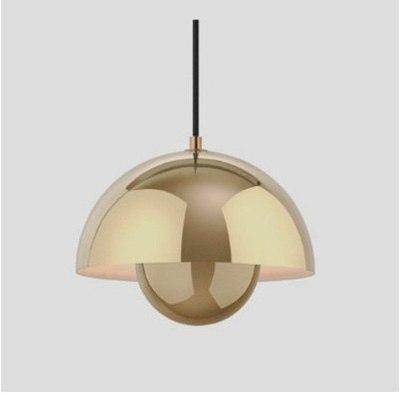 Suspension design à LED fleur de couleur Clizia - vue 11 sur 11