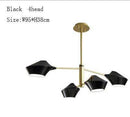 Lustre design branches et lampes Creative