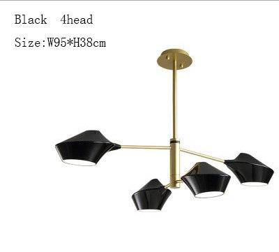 Lustre design branches et lampes Creative
