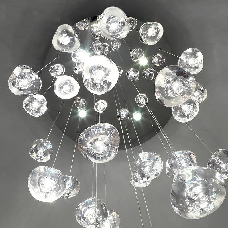 Lustre en crystal LED Clear - vue 4 sur 5