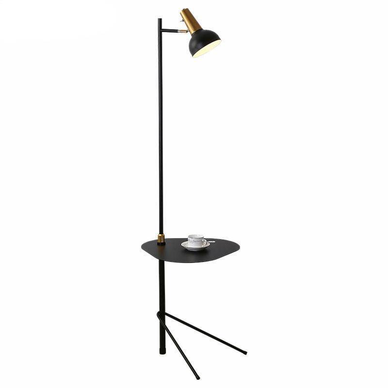 Lampadaire LED avec table ajustable Creative