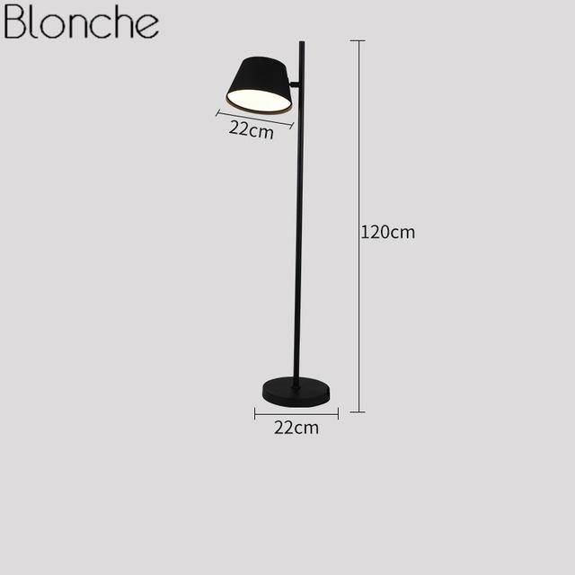 Lampadaire design moderne coloré à LED - vue 7 sur 10