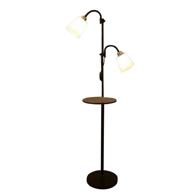 Lampadaire moderne à deux lampes ajustables - vue 4 sur 4