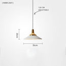 Suspension LED moderne en métal et base métalique