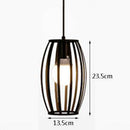 Suspension LED cage de différentes formes Industrial