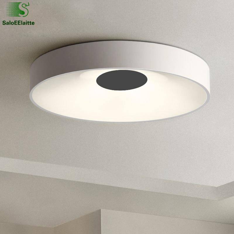 Plafonnier design LED rond et creux Concave - vue 5 sur 7