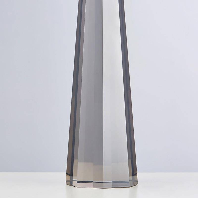 Lampe à poser design LED avec abat-jour blanc Art - vue 6 sur 8