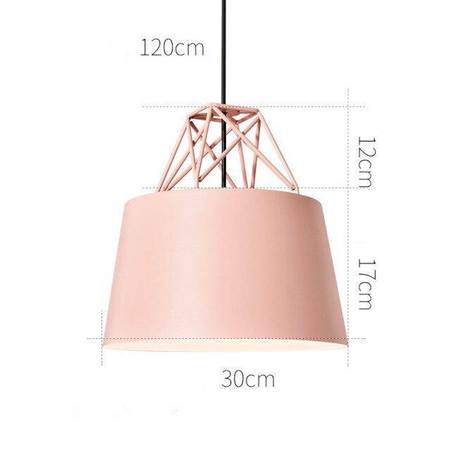 Suspension design à LED avec abat-jour en métal coloré Morning - vue 5 sur 8