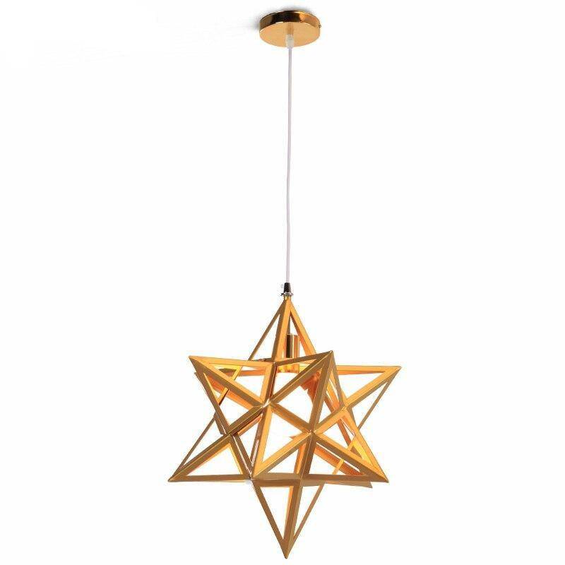 Suspension design LED en forme d'étoile Galaxie