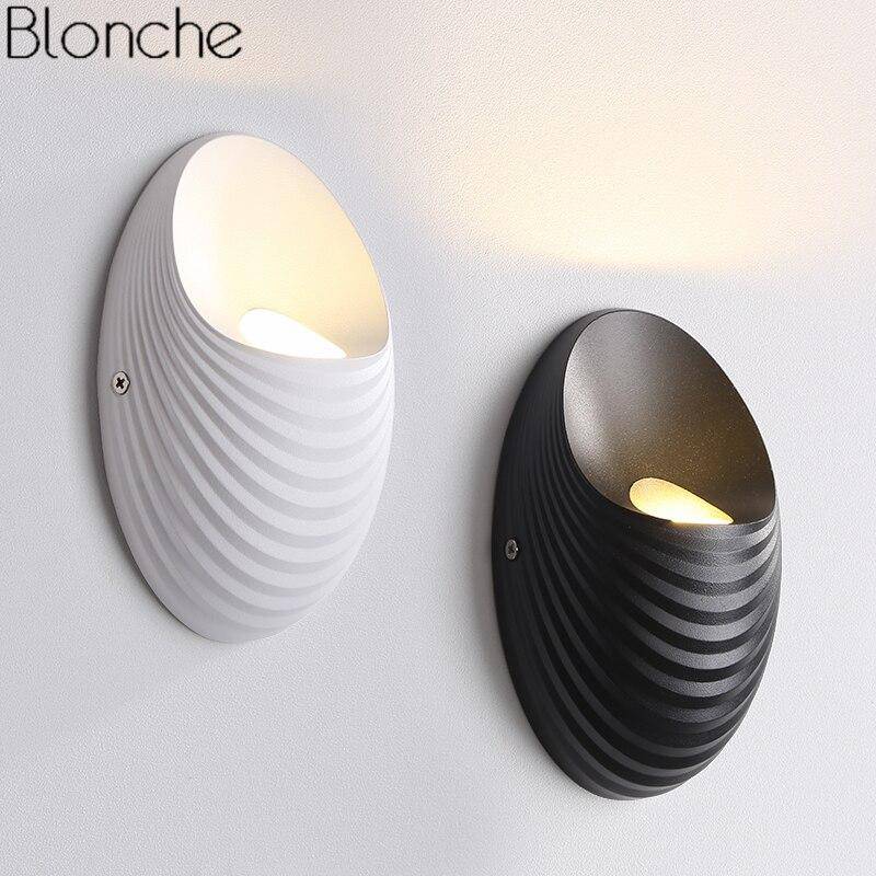Applique murale design LED aux formes ovales Indoor