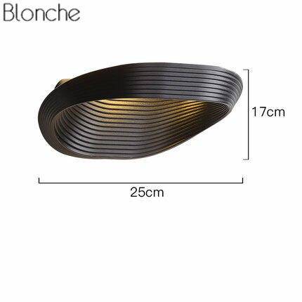Applique murale design LED aux formes ovales Indoor