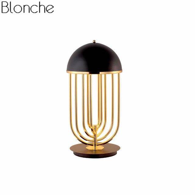 Lampe à poser design doré à LED Luxury