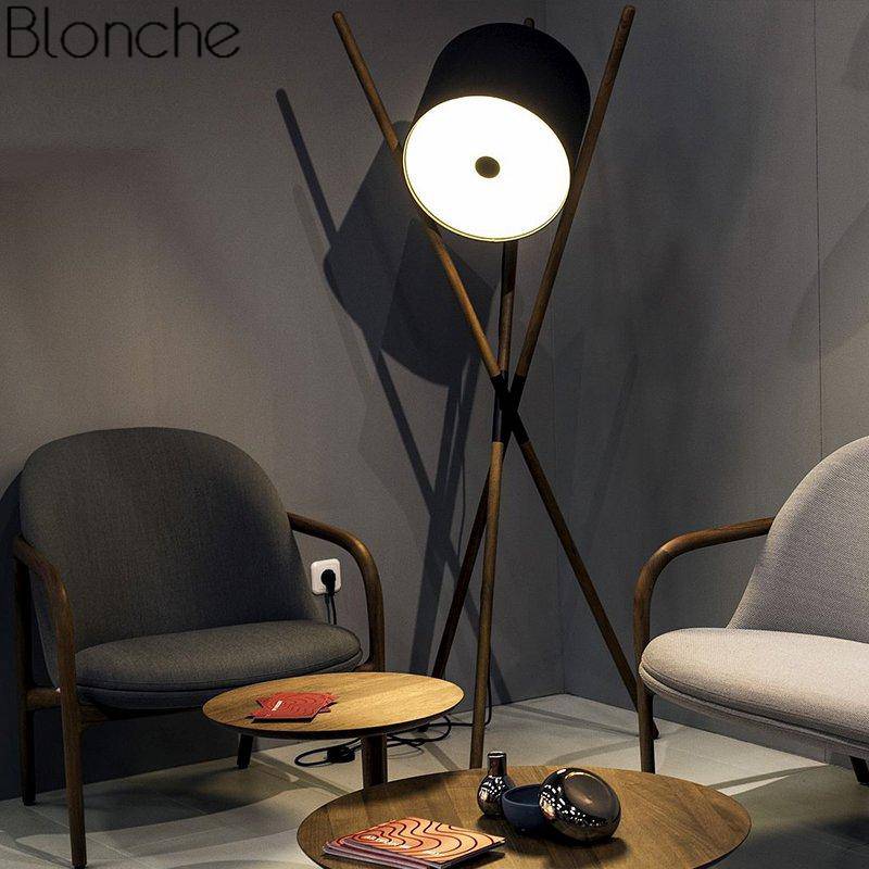 Lampadaire design tripode à LED Nordic - vue 4 sur 9